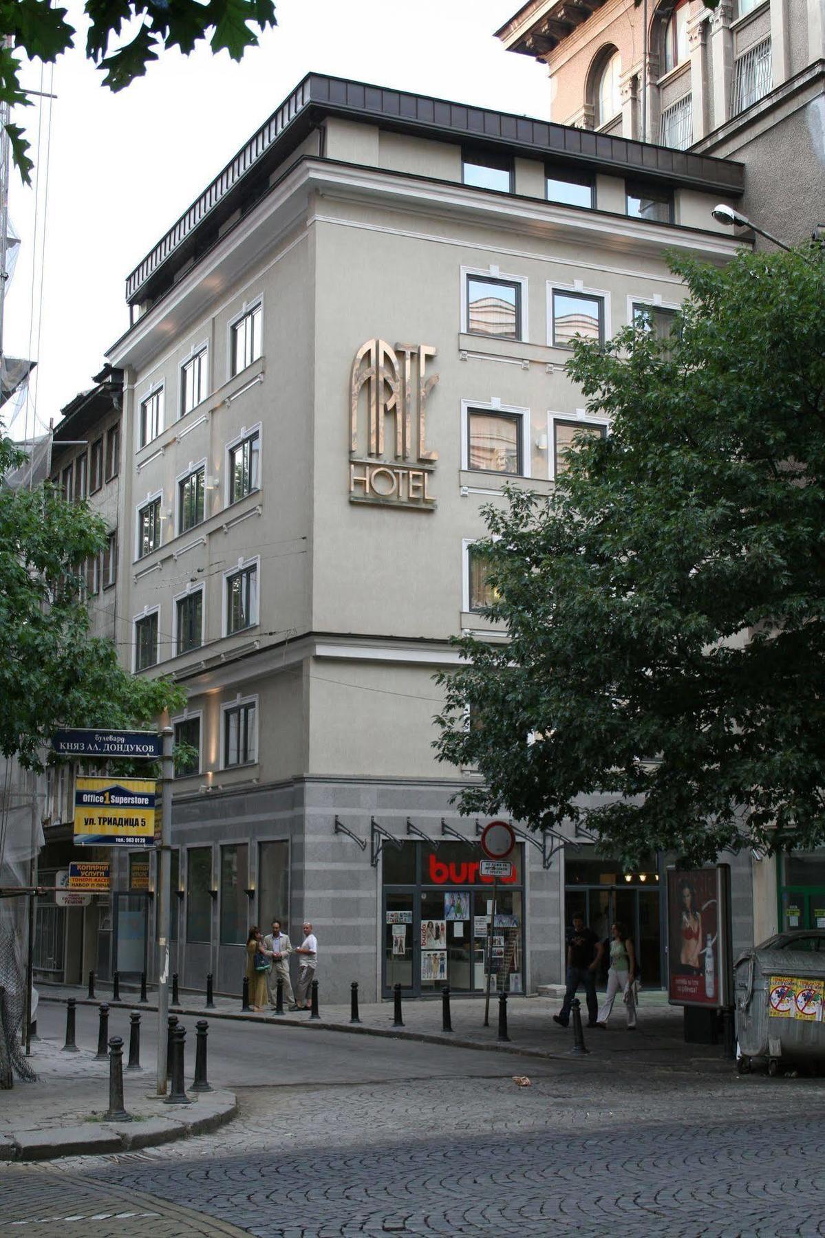 Arte Sofia Hotel Exteriör bild